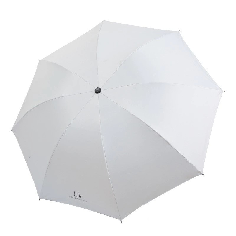 Rain Umbrella - High-quality 8-slat Foldable Large Anti-UV Foldable Rain and Sun Umbrella