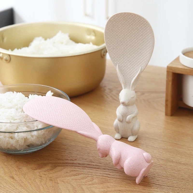 Rabbit rice scoop