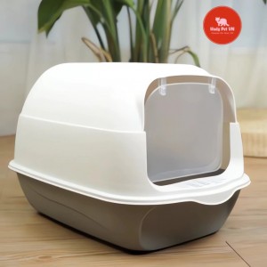 Hudy Pet VN Large Closed Cat Litter Box with Door - Cheap Cat Litter Box with Lid