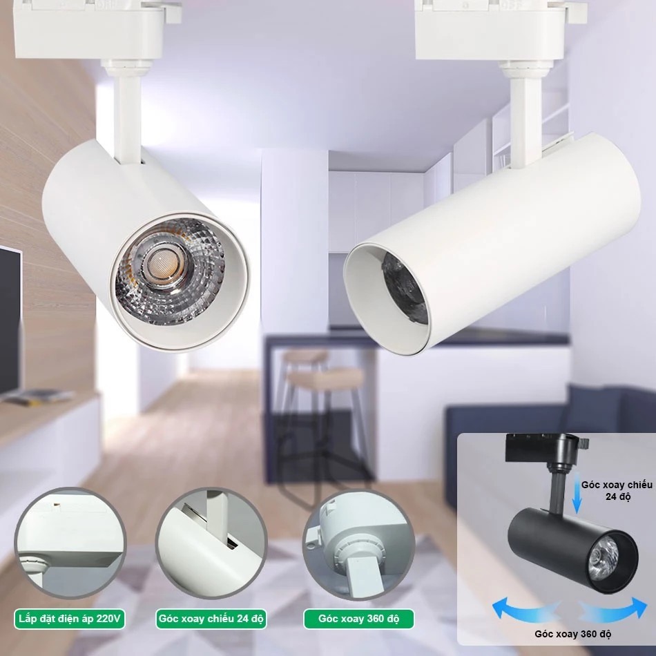 Track Light, Cob Tube Light 20w Capacity