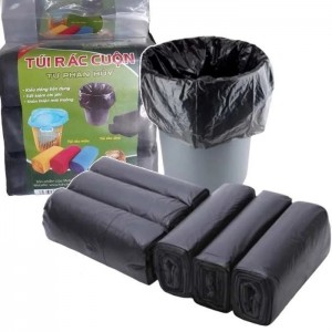 Set of 3 Rolls of Biodegradable Garbage Bags Size 55 x 65 Cm