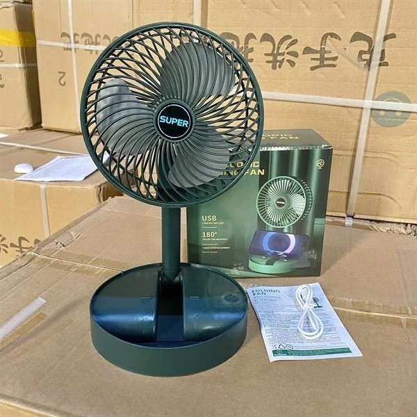 High Quality Foldable Desktop Rechargeable Fan_RECHARGEABLE FAN