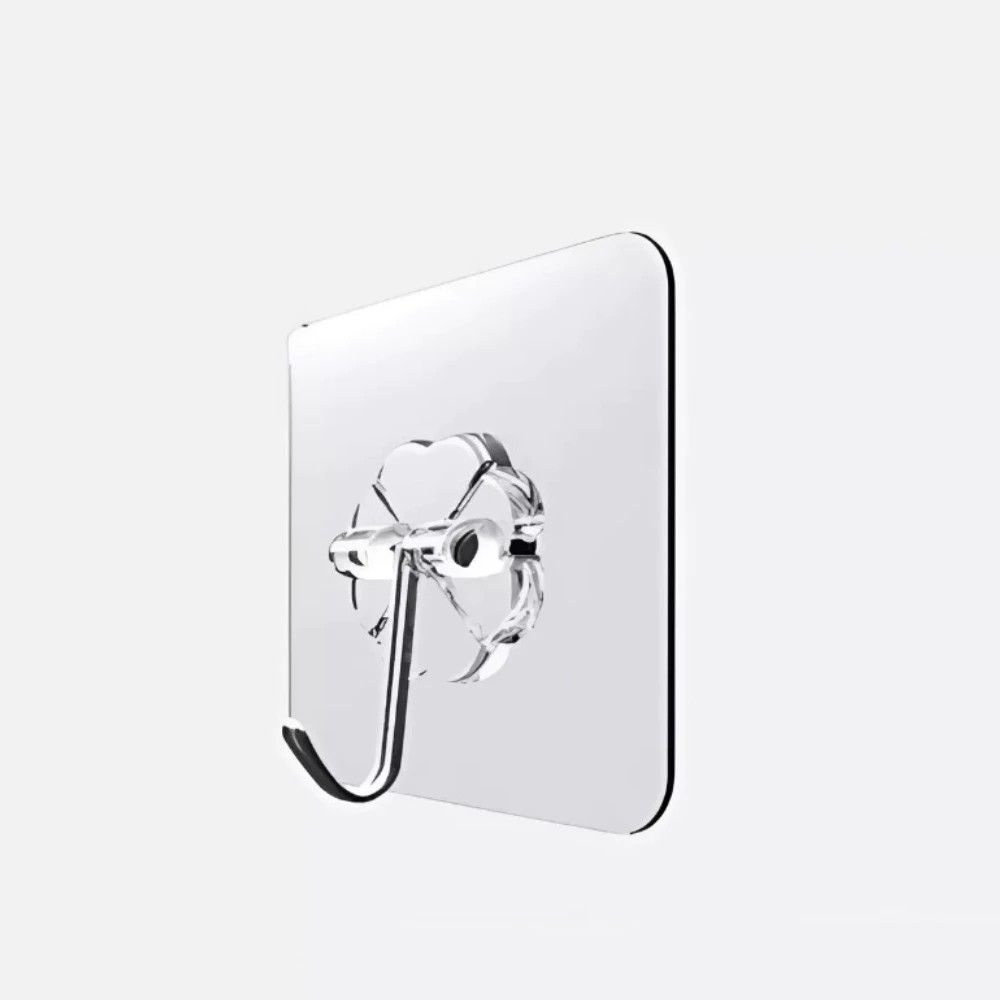 Choice LS1-0197-106 transparent wall hook, super sticky, super strong