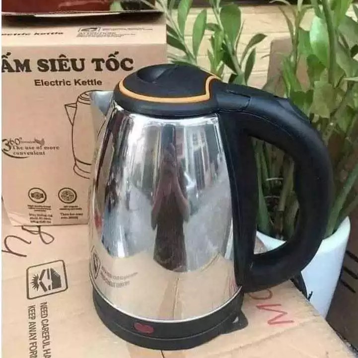 Genuine 1.8 Liter Stainless Steel Electric Kettle Boils Extremely Fast (1 for 1 Warranty)
