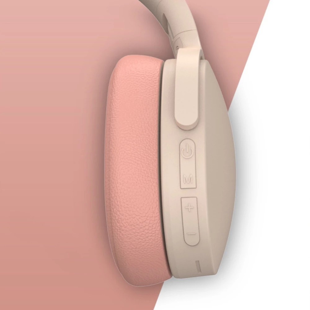 Fashionable and Stylish Bluetooth Headphones Warm and Vibrant Bass with Mic for Talking and Learning