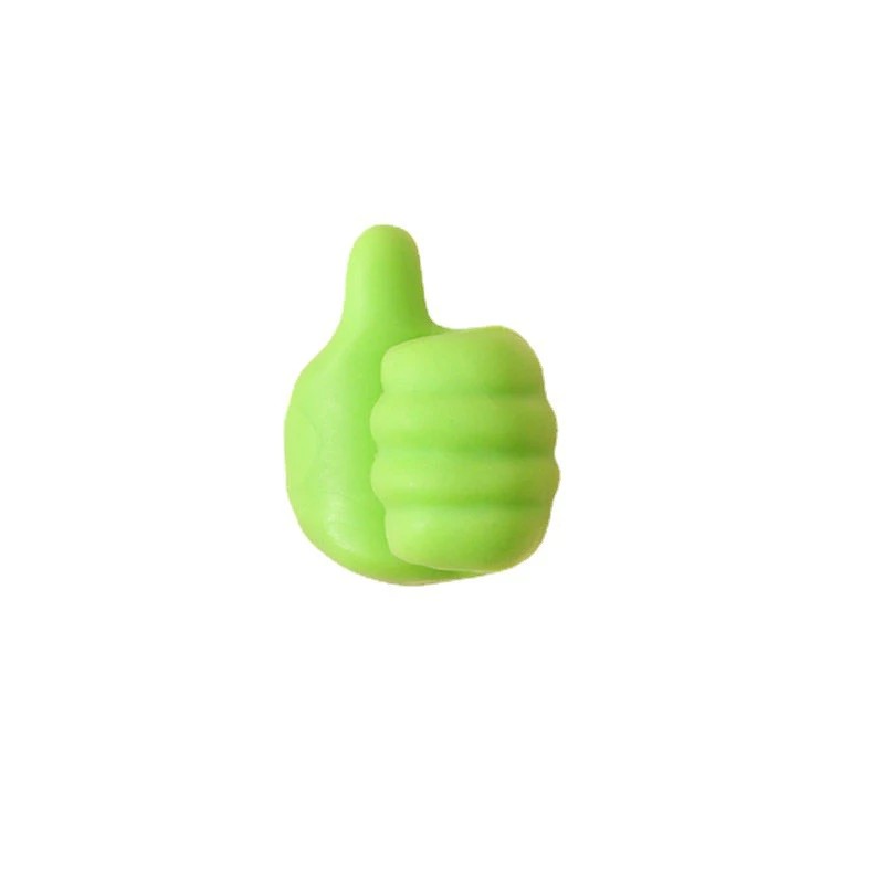 Unique hand shaped headphone cable hanger