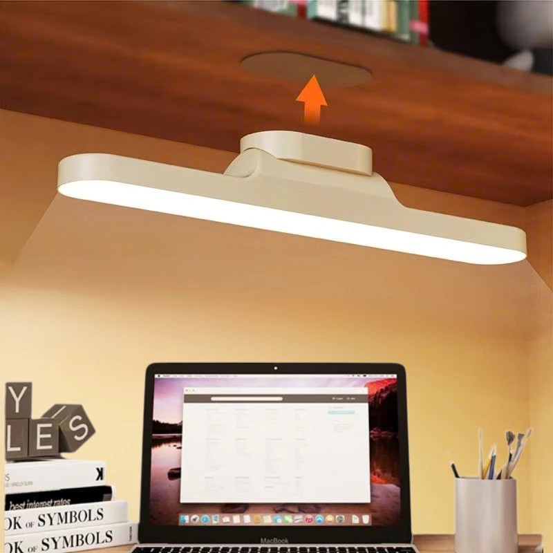 LED Study Lamp Anti-Myopia Eye Protection, Flexible Rotation, Magnetic Wall Mount, Rechargeable, Sensor, With Remote