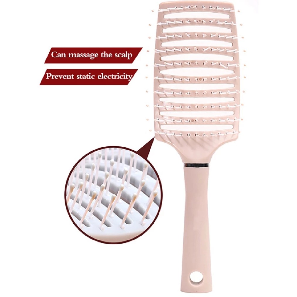 PTLUXURY Hair Brush Helps Massage Scalp, Extremely Convenient To Use At Home [Good Product]