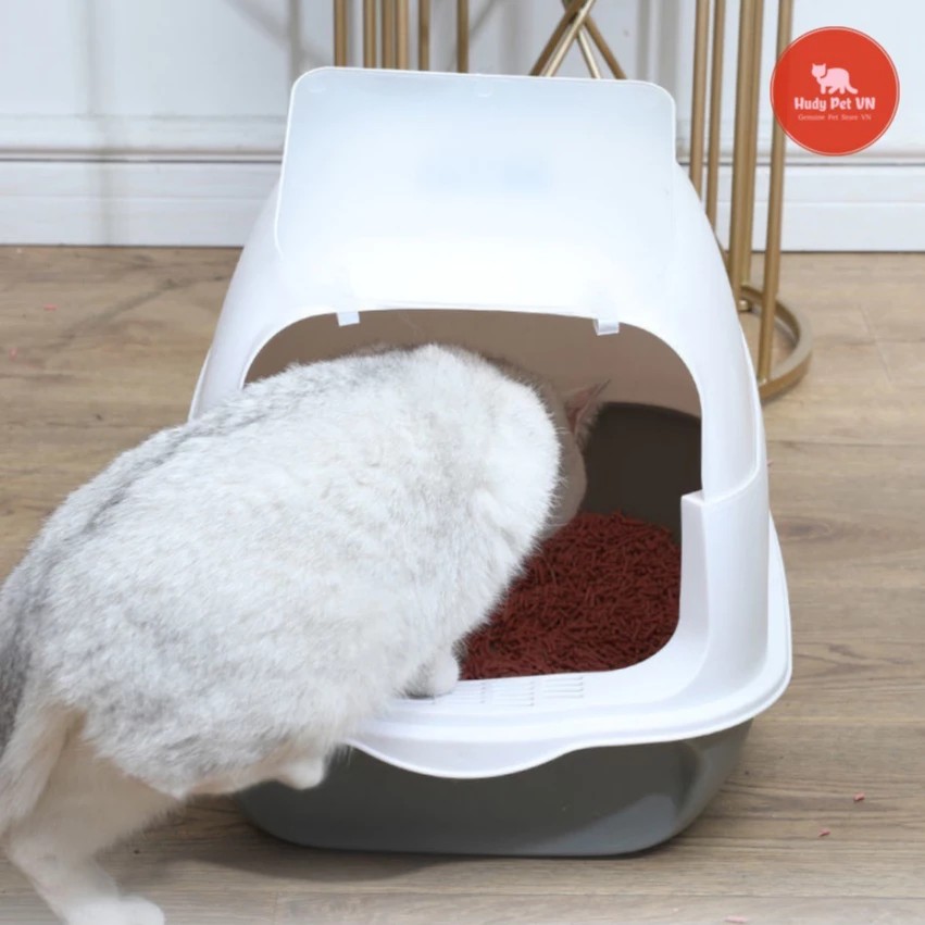 Hudy Pet VN Large Closed Cat Litter Box with Door - Cheap Cat Litter Box with Lid