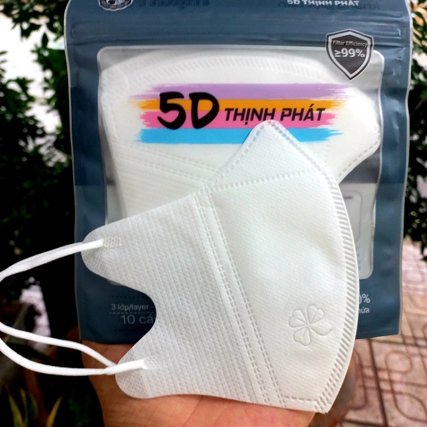 Box of 200 5D 3-layer masks with excellent antibacterial properties