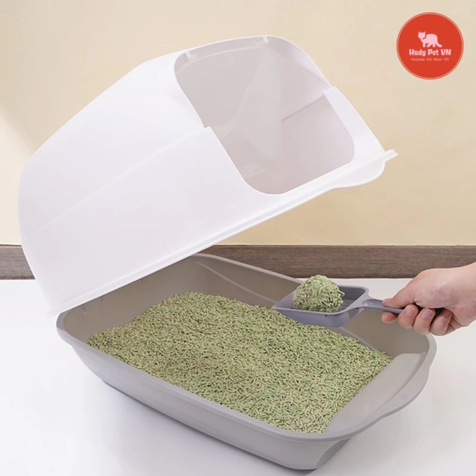 Hudy Pet VN Large Closed Cat Litter Box with Door - Cheap Cat Litter Box with Lid