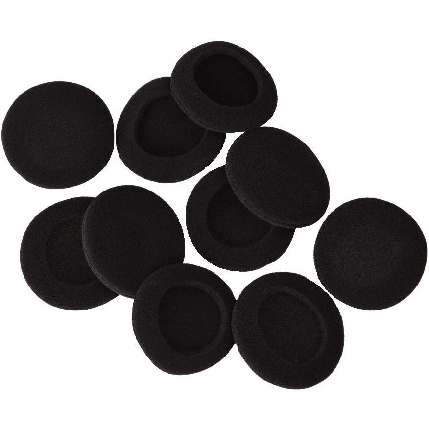 10Pcs Replacement Foam Ear Pads 50mm Ear Cushions for Headphones