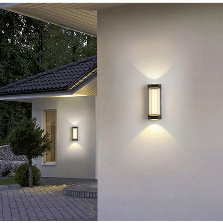 MONSKY NINO 109 wall lamp with yellow light for decorating bedrooms, stairs, outdoors