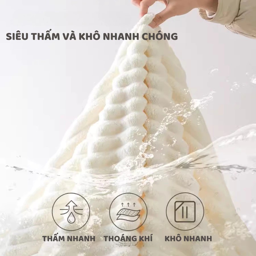 GreenHome Super Absorbent Bath Towel, Large Thick Roll Face Towel, High Quality Material, No Shedding