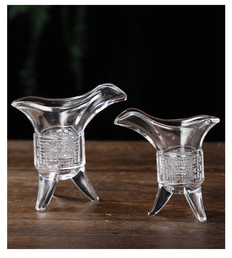 Creative three-legged design antique style wine glass 10ml/20ml/30ml/100ml