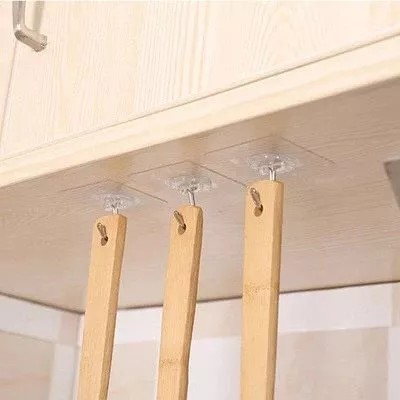 Choice LS1-0197-106 transparent wall hook, super sticky, super strong