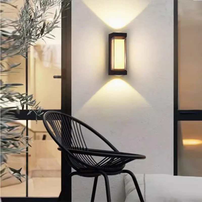 MONSKY NINO 109 wall lamp with yellow light for decorating bedrooms, stairs, outdoors