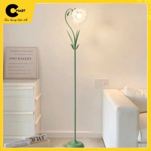 Retro Flower Tall Floor Lamp Floor Lamp