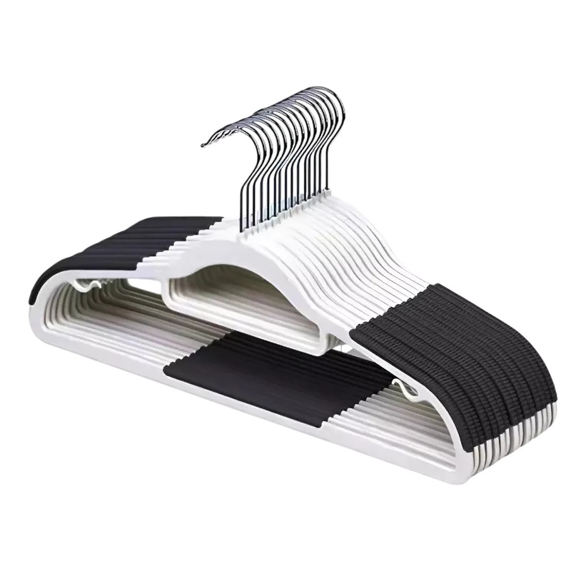 Combo of 20 Choice LS1-1282-102 High-Quality Plastic, Smart Anti-Slip, 360 Degree Multi-Functional Rotation Clothes Hangers