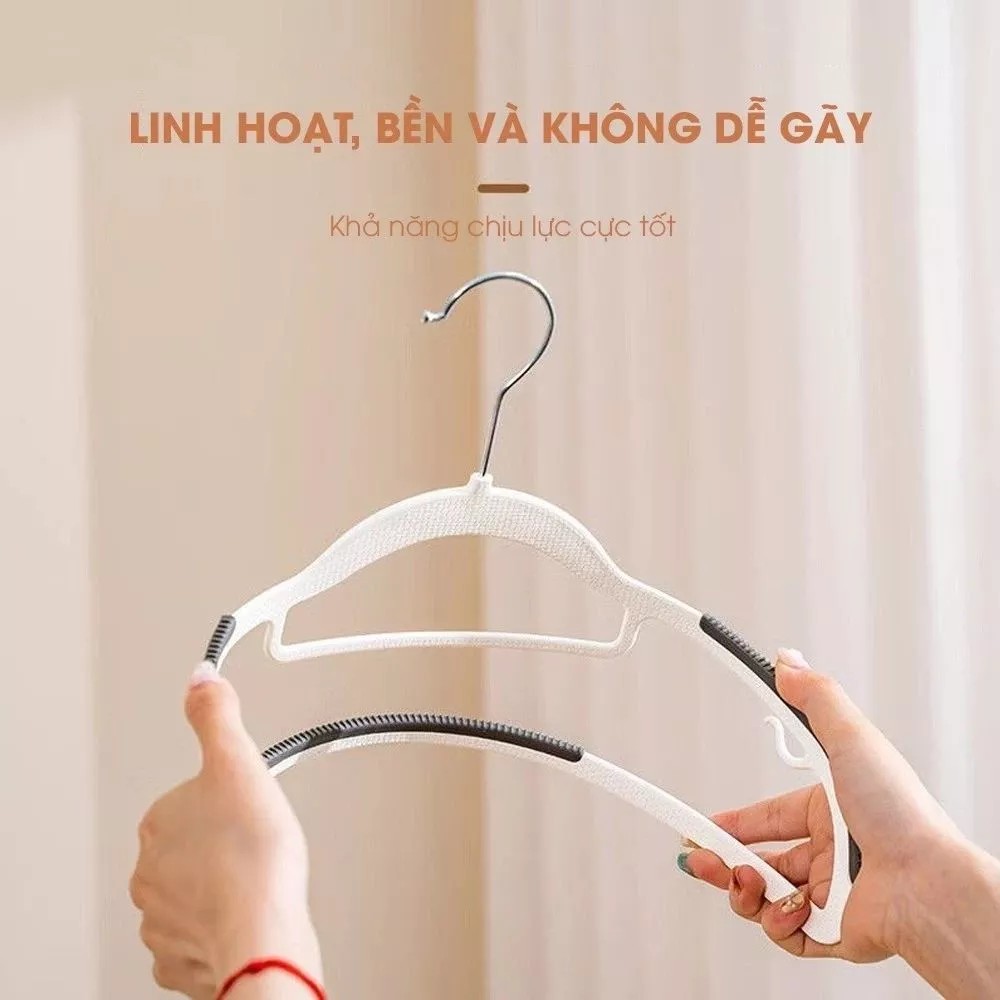 Combo of 20 Choice LS1-1282-102 High-Quality Plastic, Smart Anti-Slip, 360 Degree Multi-Functional Rotation Clothes Hangers