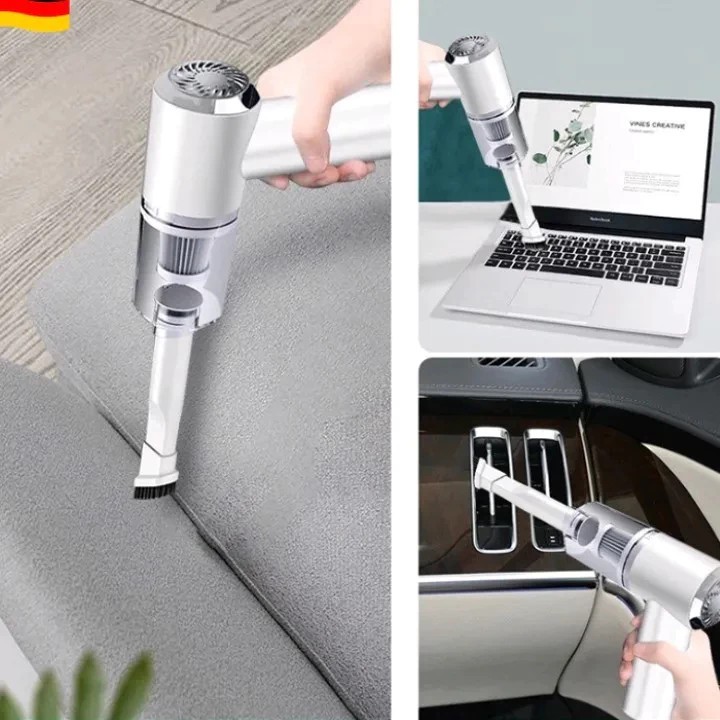 Mini handheld vacuum cleaner with super strong suction, car vacuum cleaner, bed vacuum cleaner, USB charging