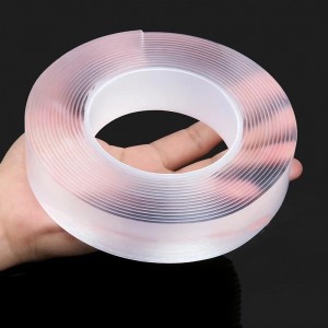 Nano Transparent Double Sided Tape Waterproof No Traces For Kitchen Bathroom