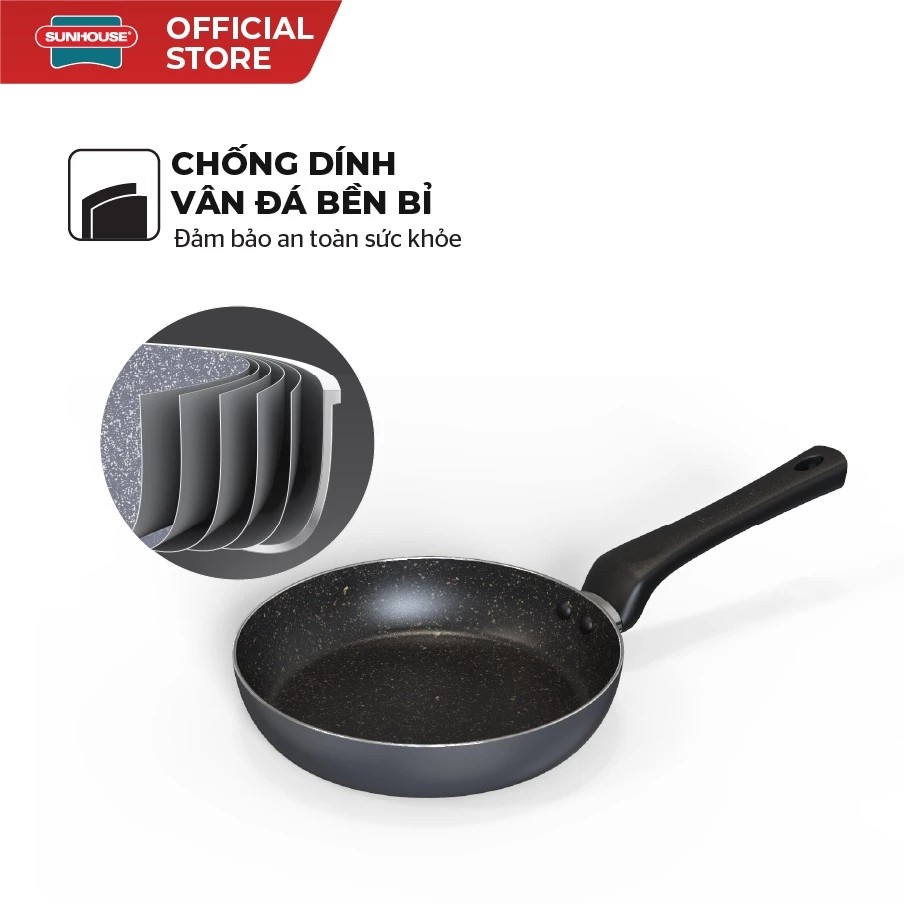 Sunhouse CT Plus NON-INDUCTION non-stick pan - Diameter: 22 CANNOT BE USED ON INDUCTION COOKERS