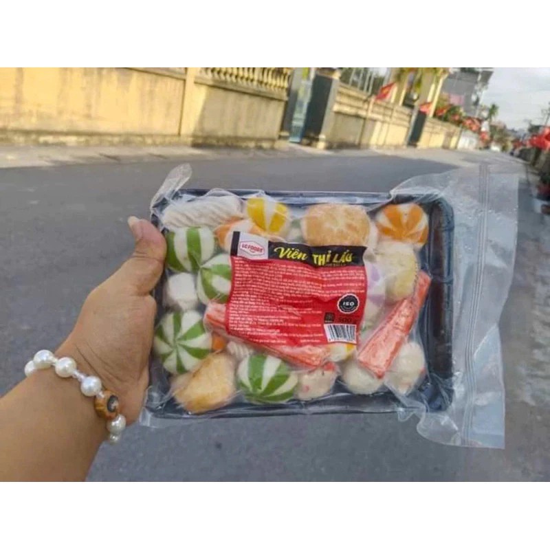 LCFOODS 10 in 1 mixed hot pot 500g (express delivery in HCMC)