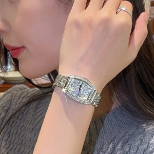 [CILOA]women's fashion quartz bracelet luxury genuine women's wristwatch women's watch waterproof 5878a
