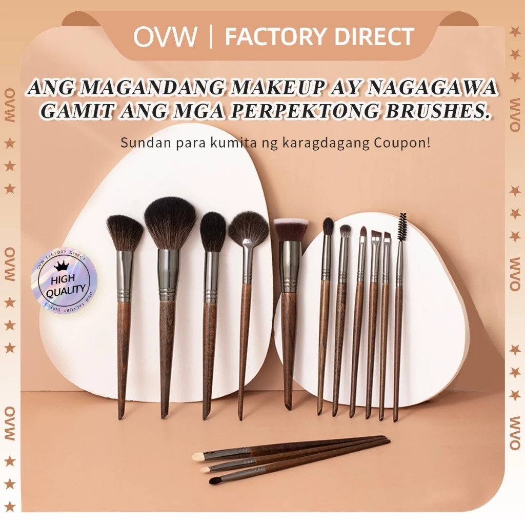 OVW Makeup Brush Set, Professional Makeup Brush Kit