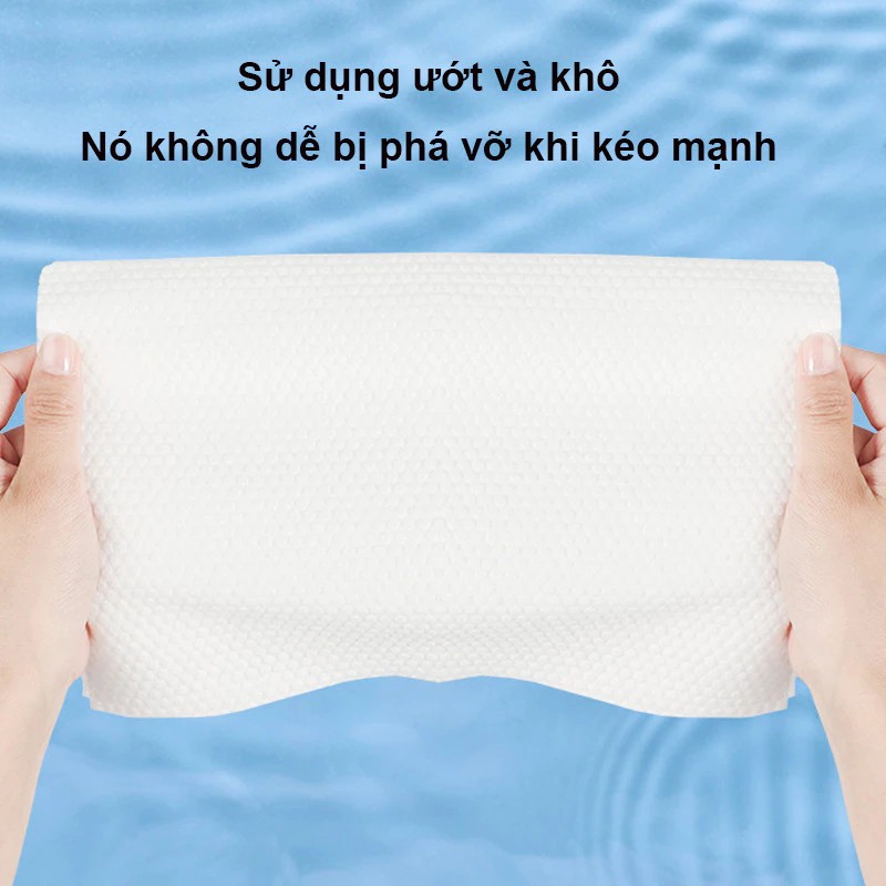 100 disposable face towels, Multi-purpose dry face towels, disposable dry towels, makeup remover wet towels, thick soft towels