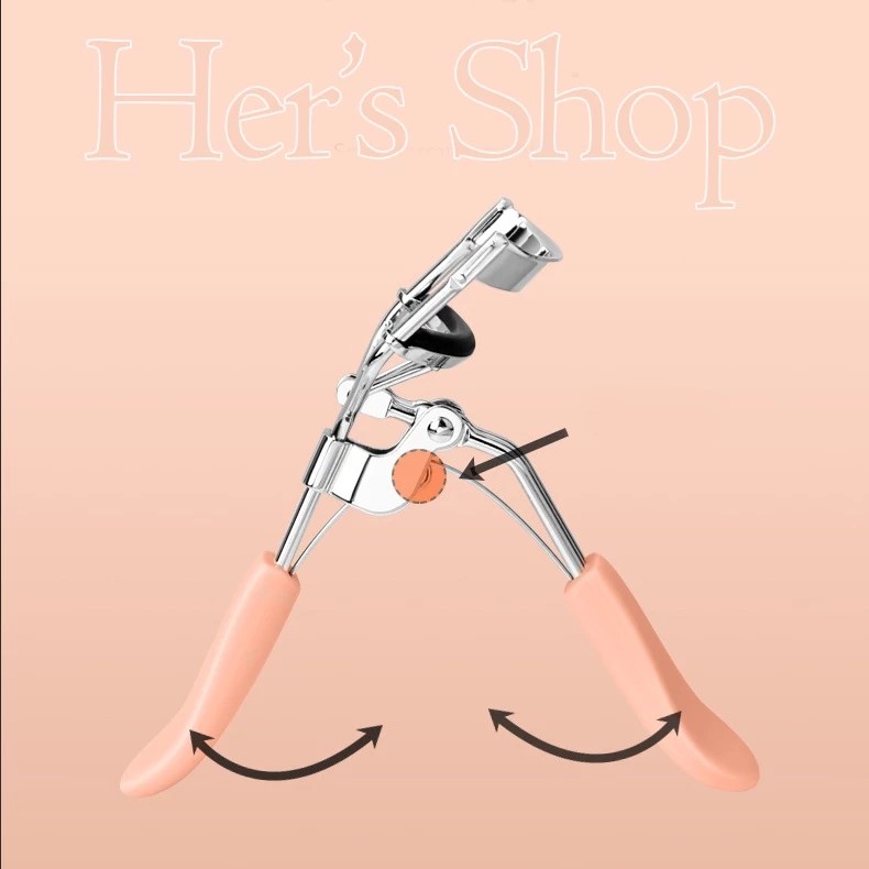 Super Curly Pink Eyelash Curler Classic Style - Easy-to-Use Eyelash Curler That Doesn't Cause Eyelash Loss or Pain