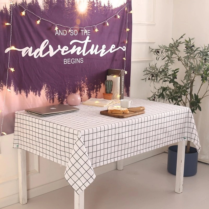 ❌ WATERPROOF ❌ Waterproof PVC checkered tablecloth used as picnic photography backdrop 88038