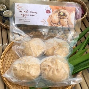 全麦鸡肉蘑菇包子——营养丰富的全麦面包皮，浓郁的鸡肉蘑菇包子——健康