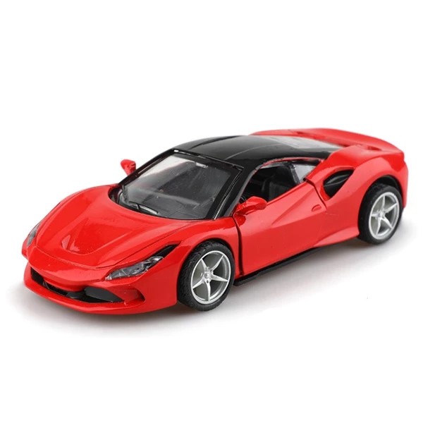 Ferrari F8 metal model car for kids 1:36 scale