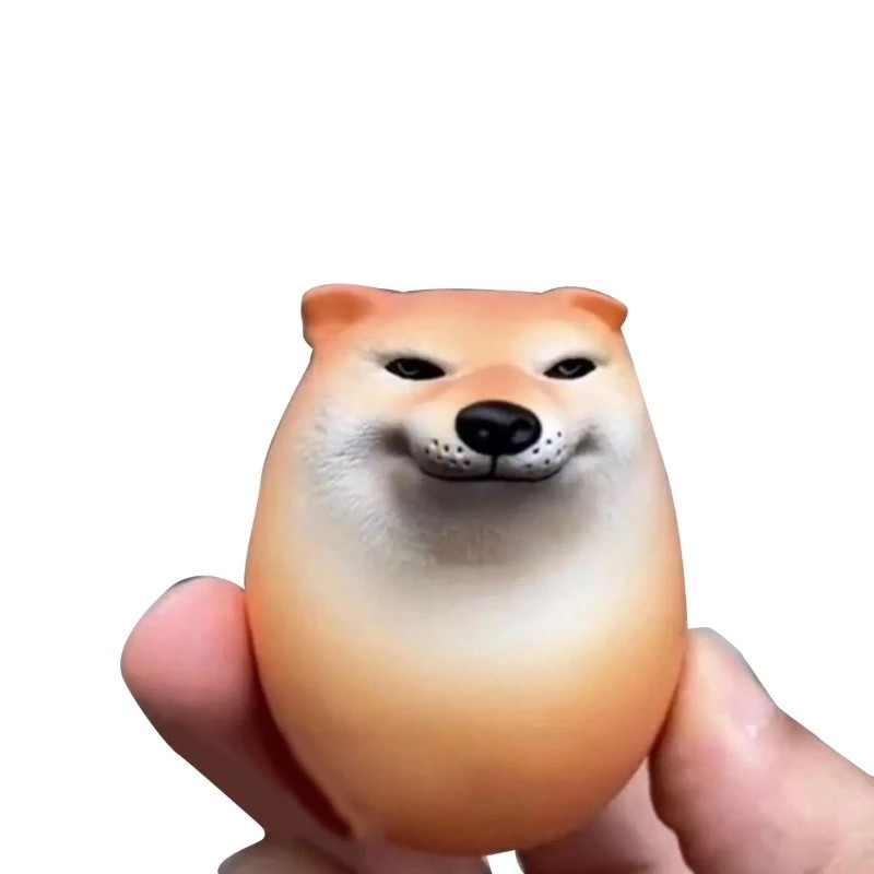 Squeeze Shiba Inu Pinch Squeezable Toy Adorable Stress Relief Toy Office Support