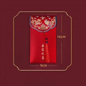 Bao Lì Xì Đỏ Mừng Năm Mới Phong Cách Sang Trọng, Phù Hợp Cho Ngày Cưới /Quà Tặng - BEYOU