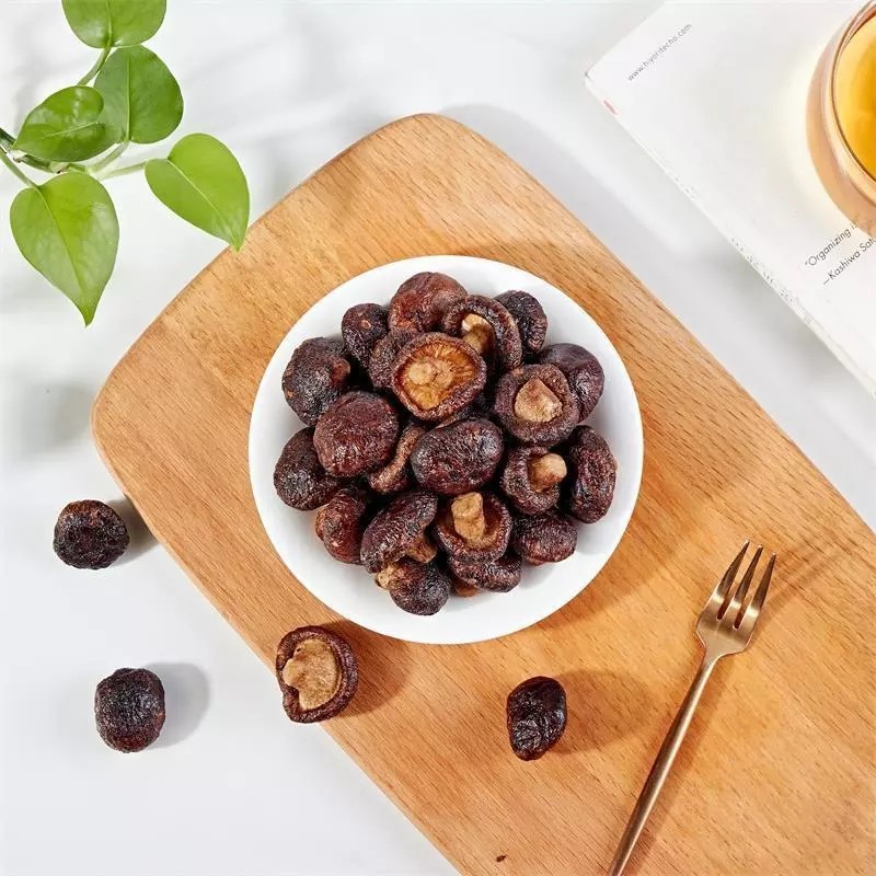Kati Mushroom, Crispy Dried Shiitake Mushroom, Instant Snacks Fried with Salt and Crispy Mushroom Flavor