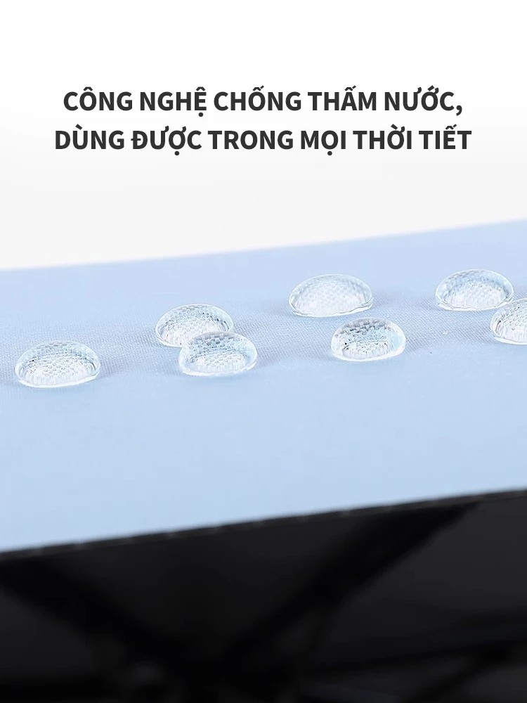 AIODIY Folding Umbrella Sun and Rain Protection, Anti-UV, Automatic Open and Close