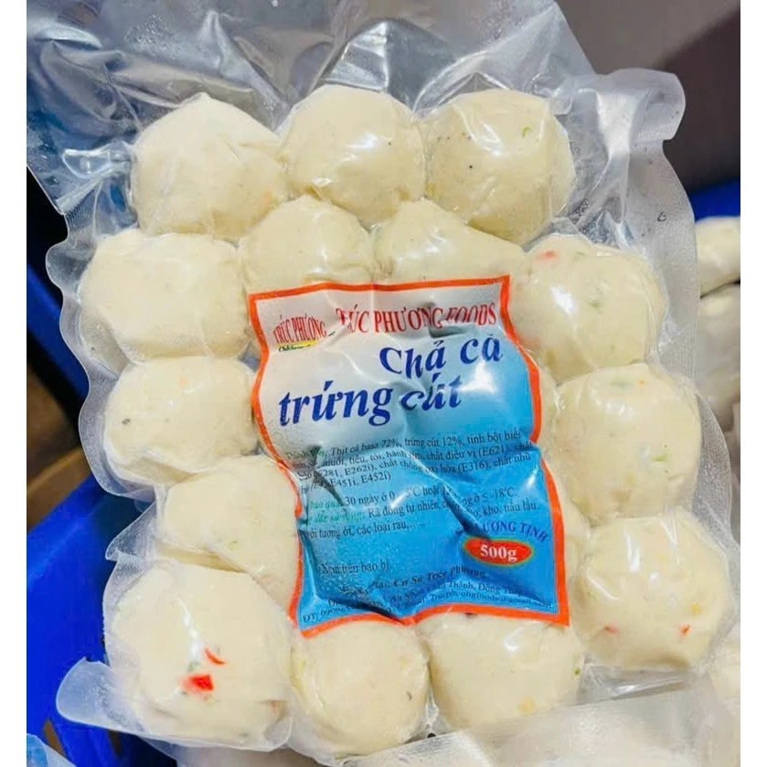 Fish cake wrapped in quail eggs 500gr