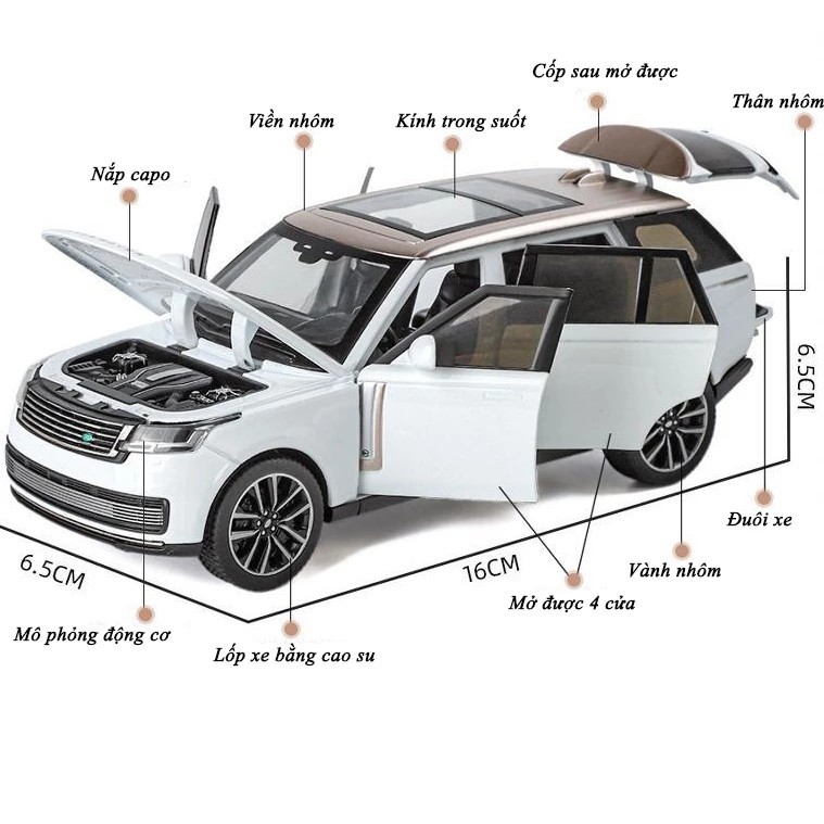 Genuine authorized Range Rover SV 2022 model car