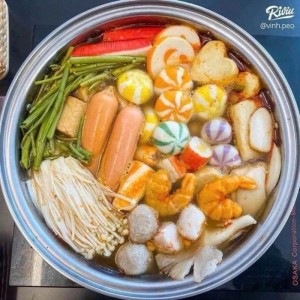 LCFOODS 十合一混合火锅 500g（胡志明市快递）