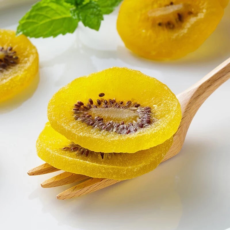 Dalat Dried Kiwi, Naturally Sweet and Sour, Small Pieces, Convenient, Easy to Eat