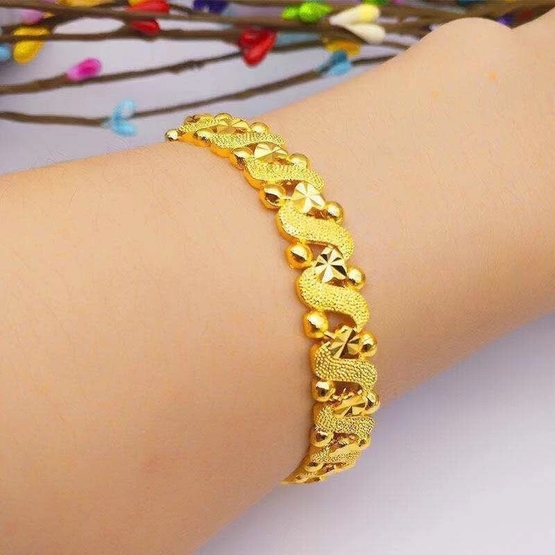 Fashion Wedding Flower Heart Shape Jewelry Bracelet for Party Accessories