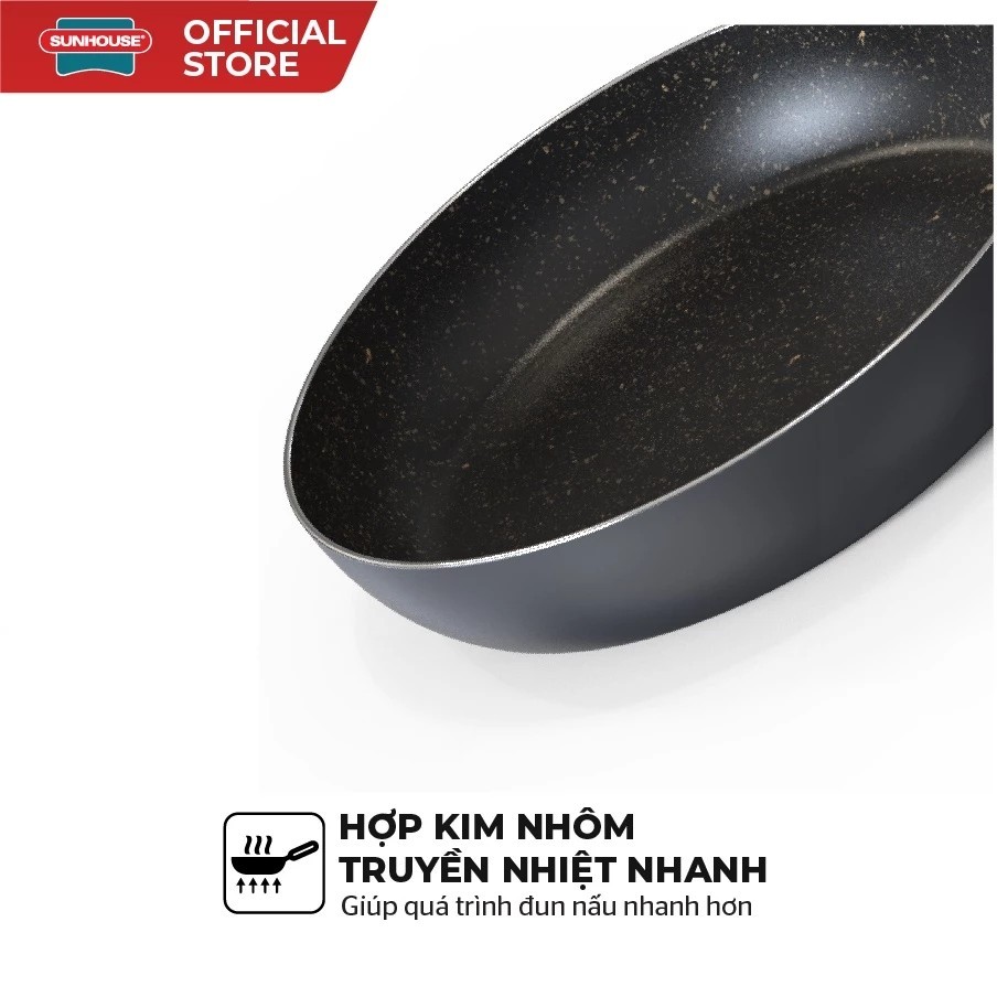 Sunhouse CT Plus NON-INDUCTION non-stick pan - Diameter: 22 CANNOT BE USED ON INDUCTION COOKERS