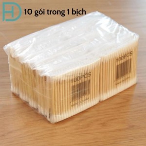 耳拭子，100支木质耳拭子，2个头消毒，环保