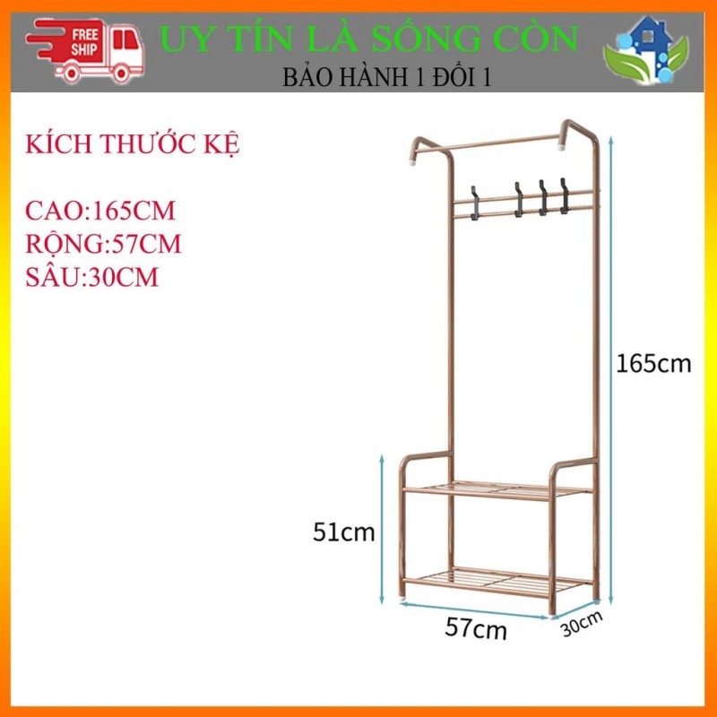 Convenient imported L-shaped clothes rack PIHOUSE