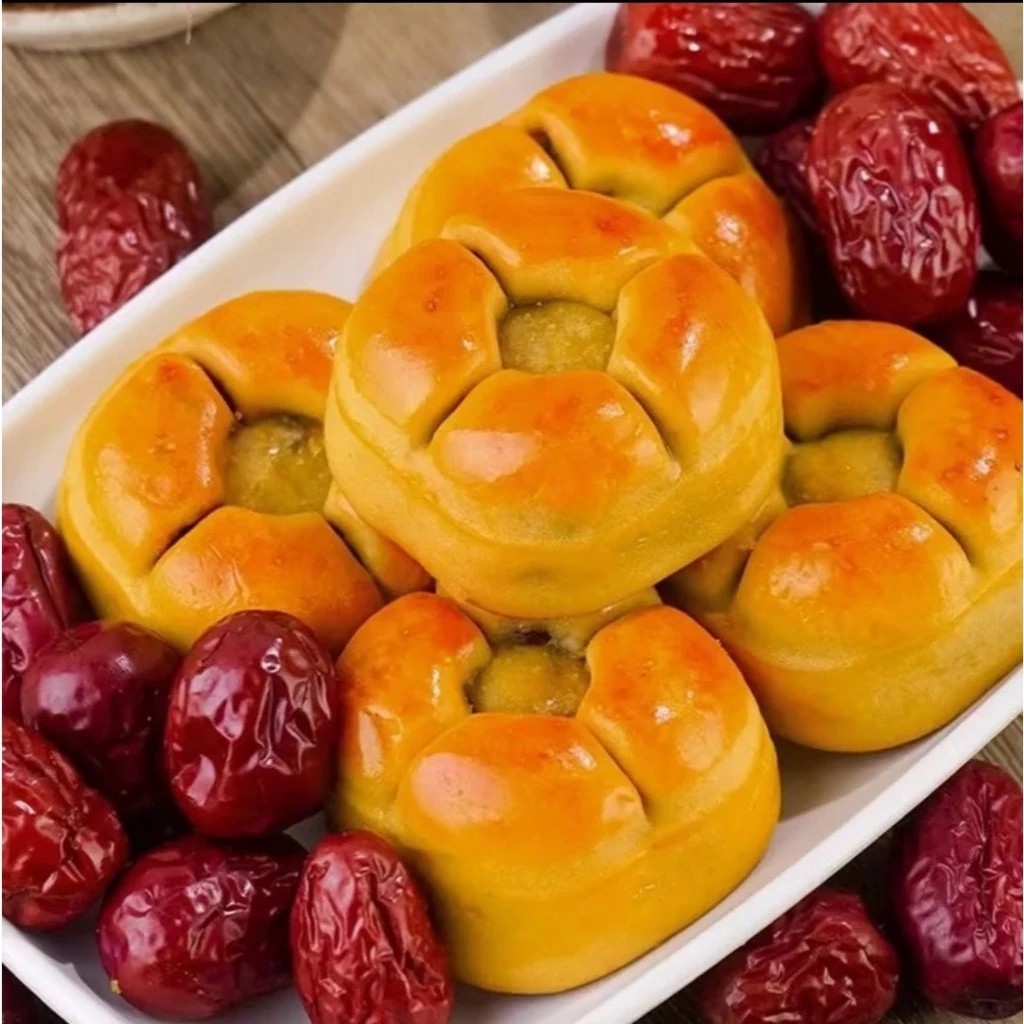1KG Super Hot Sugar-Free Red Apple, Walnut, Potato and Pea Cake