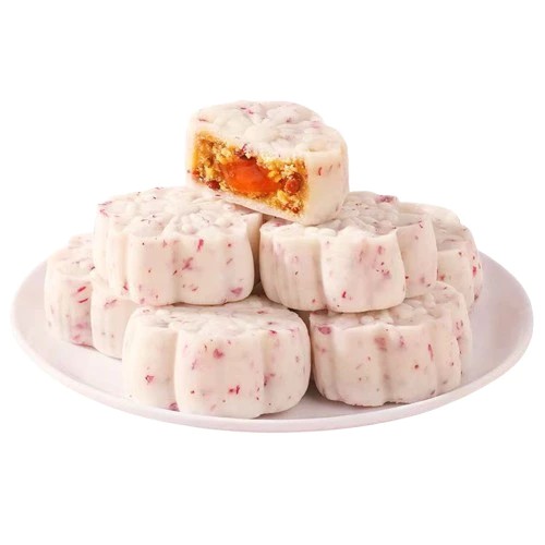 Beautiful 7-Color Melting Rose Cake, Light Sweet Taste Suitable For Everyone