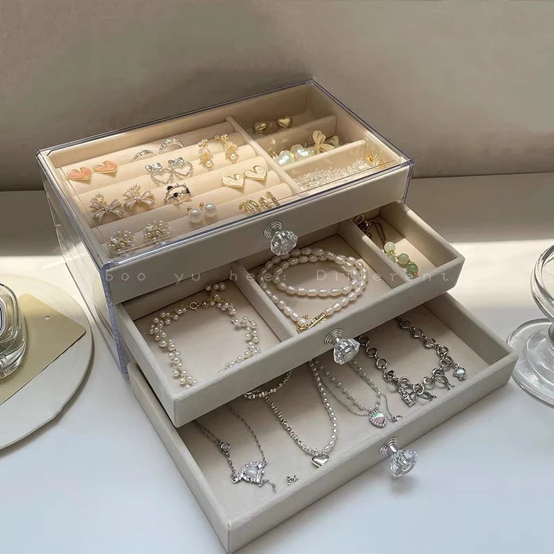 3-tier jewelry shelf, luxury earring box [Shocking price] available